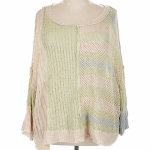 POL Pastel Patchwork Sweater